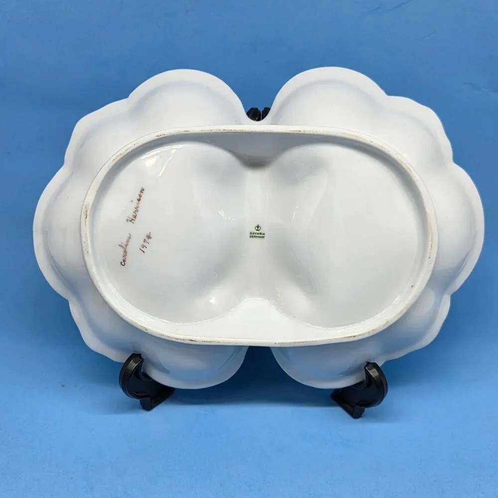 Bavaria West Germany 70's Hand Painted 11 1/4